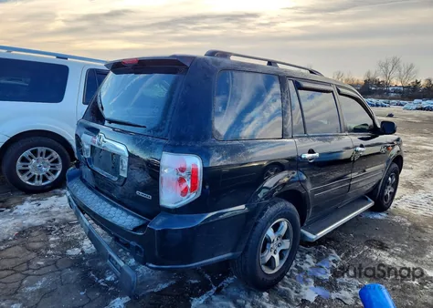 2006 Honda Pilot Ex from USA, damaged, VIN 2HKYF18646H505082